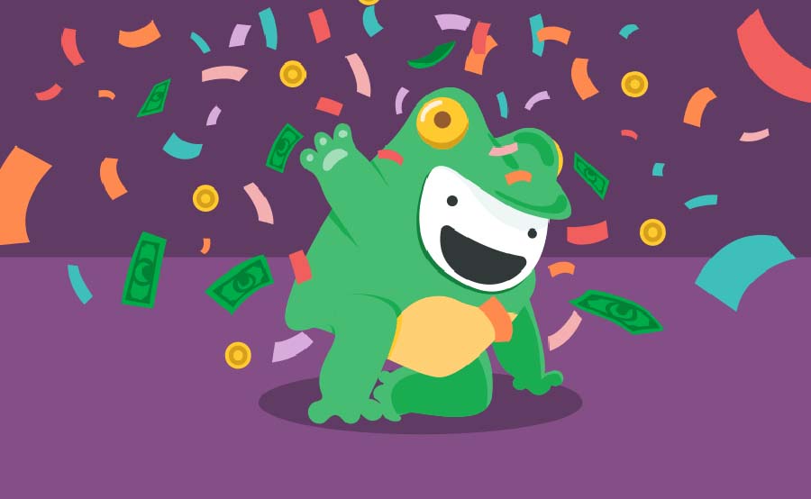 Super Lucky Frog winner at Casumo casino