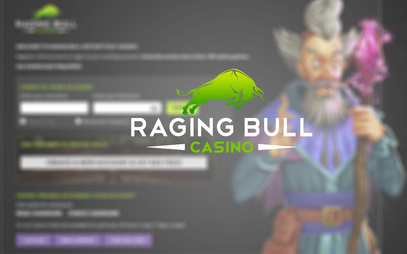 Instant Play at Raging Bull casino